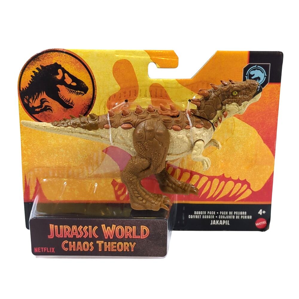 Mattel Jurassic World Chaos Theory Jakapil Dinsosaur Action Figure New Netflix